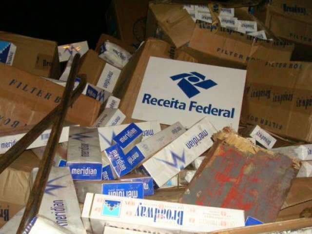  Opera&ccedil;&atilde;o da Receita apreende R$ 1 milh&atilde;o em produtos na fronteira