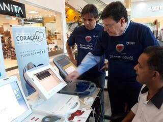 Ação vai conferir se o coração do campo-grandense está batendo no ritmo certo Ação vai conferir se o coração do campo-grandense está batendo no ritmo certo