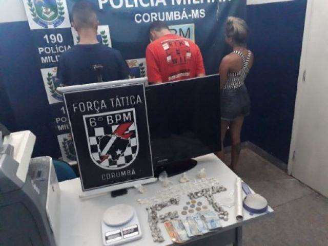 Trio que agia pelo disque-droga &eacute; preso pela Pol&iacute;cia Militar