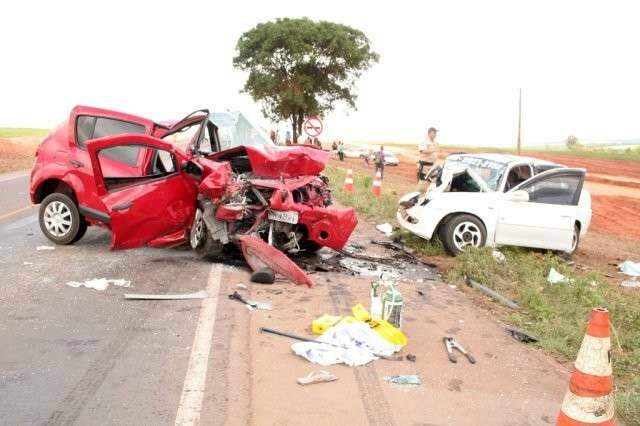 Morre terceira v&iacute;tima de acidente envolvendo taxista de Coxim na BR-163