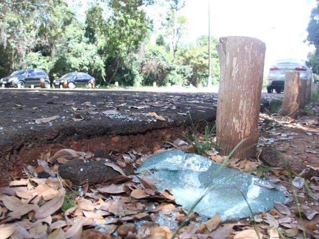 Arrast&atilde;o: seis ve&iacute;culos s&atilde;o arrombados dentro do Parque dos Poderes