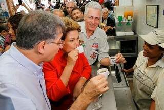 Dilma lidera nas duas pesquisas. (Foto: Ichiro Guerra) 