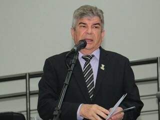 Vereador Francisco Gonçalves durante sessão na Câmara Municipal de Campo Grande. (Foto: Divulgação)