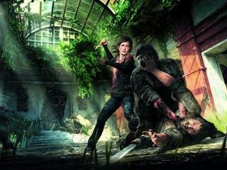 Arte do jogo The Last of Us.