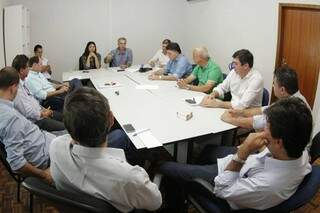 Dirigentes de partidos discutem novo Governo com Reinaldo (Foto: Chico Ribeiro/Divulgação)