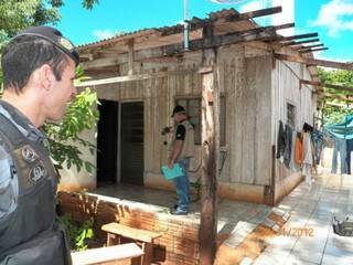 Casa onde o crime aconteceu na madrugada da última sexta-feira(Foto: Antonio Ferrari)