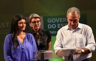 Governador Reinaldo Azambuja e a vice-governadora, Rose Modesto, são esperados no evento (Foto: Divulgação - Chico Ribeiro)