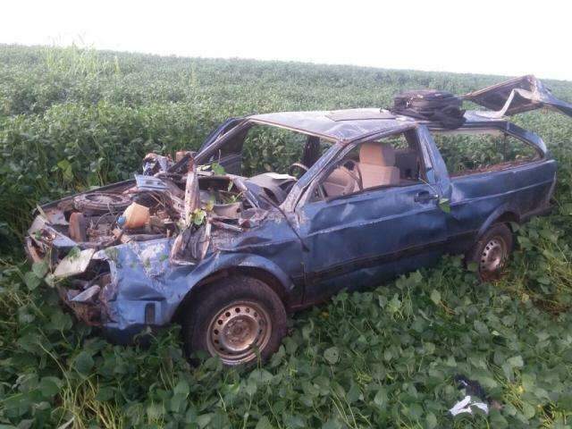 Morre em hospital condutor de ve&iacute;culo furtado que capotou na BR-463 