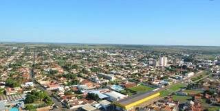 Na divisa com Minas Gerais, Paranaíba tem 42 mil habitantes. (Foto: ParaDez)