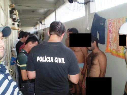  Ap&oacute;s fuga, Pol&iacute;cia faz pente fino em cadeia de Nova Andradina  