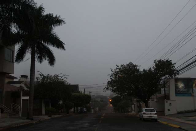 Sexta-feira ter&aacute; chuva em todo Estado e m&aacute;xima de 28&deg;C
