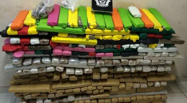 Denar apreende 500 quilos de maconha e prende traficante ligado ao PCC