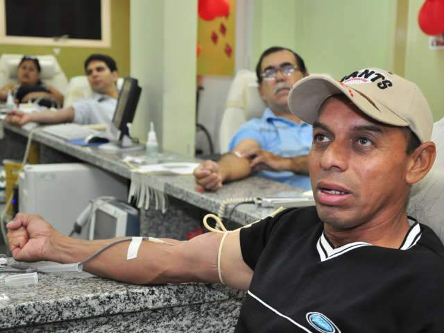  Doa&ccedil;&otilde;es superam a expectativa para a manh&atilde; do Dia do Doador de Sangue