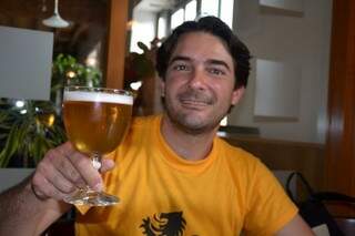 Felipe Viana é dono da Cervejaria Taberna do Vale, em Belo Horizonte (MG). (Foto: Divulgação)