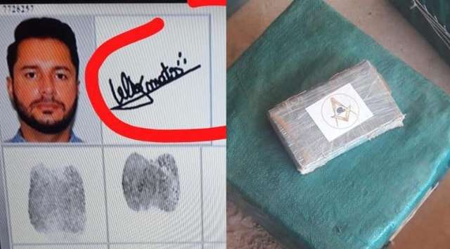 S&iacute;mbolo da Ma&ccedil;onaria em pacotes de coca&iacute;na intriga pol&iacute;cia paraguaia