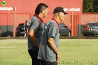 Sob o comando do técnico Coelho a Serc fará ultimo treino na sexta-feira. (Foto: GazetaMS)
