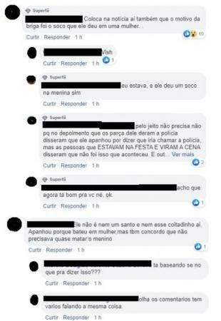 Testemunhas apontam soco em mulher como causa de briga em festa