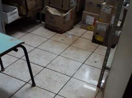 Chuva intensa alaga postos de saúde no Bonança e Vila Fernanda 