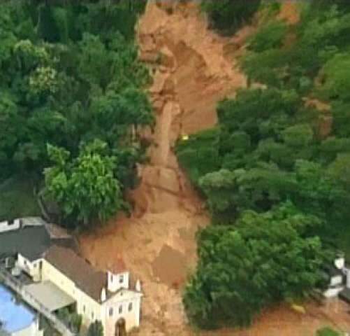  Chuvas j&aacute; causaram mais de 50 mortes no Rio de Janeiro e S&atilde;o Paulo