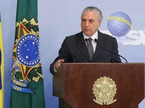 Temer pede &agrave; Petrobras para tratar &quot;com carinho&quot; crise do g&aacute;s de MS