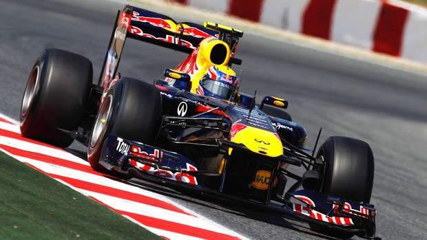 Red Bull faz dobradinha, com Webber em primeiro na largada da F1 na Espanha