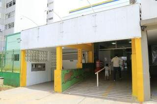 Unidade hospitalar infantil instalada na Avenida Afonso Pena. (Foto: Gerson Walber/Arquivo)