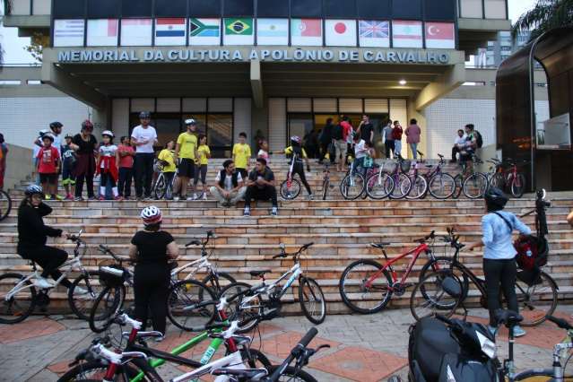 Pedal Cultural aproxima fam&iacute;lias de cen&aacute;rios pouco visitados em Campo Grande