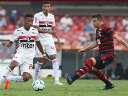 São Paulo e Flamengo empatam em 1 a 1 no Morumbi