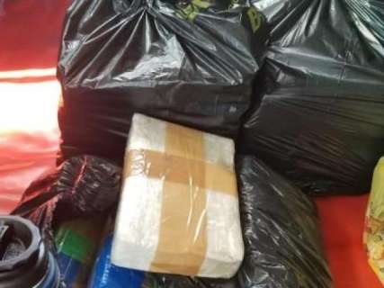 Três são presos por tráfico internacional com 25 kg de cocaína e R$ 11 mil