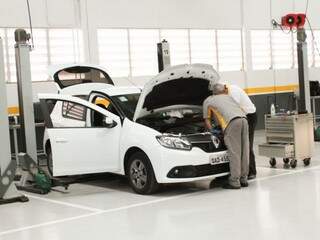 Oficina altamente tecnológica e super estoque de peças são marcas da nova Guará Renault.