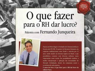 Palestrante Fernando Junqueira é o autor do livro que leva o mesmo nome do evento que acontece na próxima semana em Campo Grande (Foto: Reprodução)