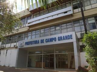 Prefeitura de Campo Grande; município pode ter índice de ICMS menor em 2018 (Foto: Arquivo)