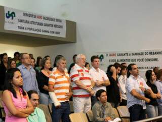 Sessão foi acompanhada de perto por vários servidores(Foto: Divulgação/Giuliano Lopes)