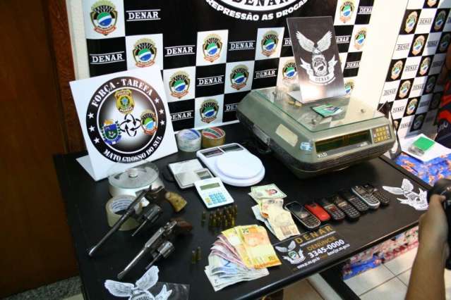 Presa quadrilha comandada por &ldquo;mulher general&rdquo; e que revendia droga de MS 