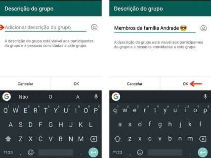 WhatsApp libera descrição para grupos também no Android