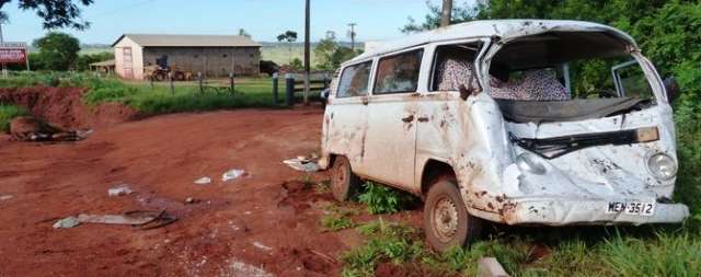 Cavalo morre e nove pessoas ficam feridas depois de atropelamento na MS-141