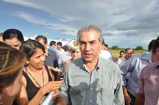 Governador diz estar animado com avanços em prol da integração na fronteira. (Foto: Marcelo Calazans)
