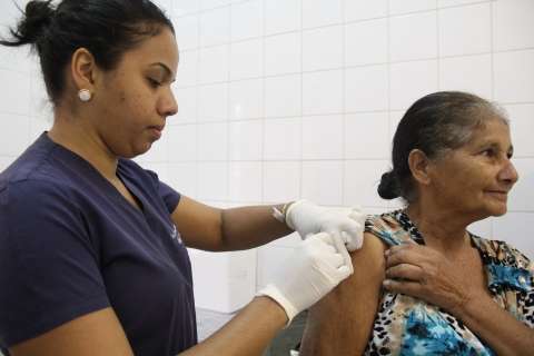 Vacinação contra gripe não atinge meta e campanha é prorrogada  até o dia 29