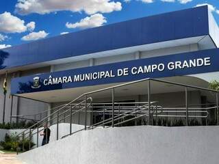 Prédio da Câmara Municipal em Campo Grande (Foto: Divulgação/CMCG)