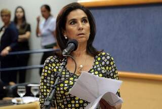 A vereadora Carla Stephanini (PMDB) é a autora do projeto de lei sancionado hoje pelo prefeito Alcides Bernal (PP). (Foto: Arquivo).