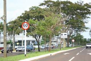 Alteração ocorreu há alguns dias na Avenida Mato Grosso (Foto: Marcos Ermínio)