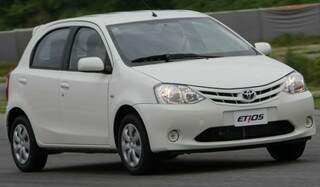 Etios é o primeiro compacto da Toyota comercializado no País. (Foto: Divulgação)