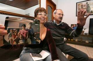 Elizabeth e Luiz Antônio 37 anos depois dela fugir pela janela para viver o amor proibido. (Fotos: Marcelo Victor)