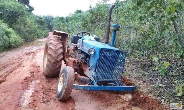 Preso homem que furtou trator de fazenda de ex-prefeito em Coxim 