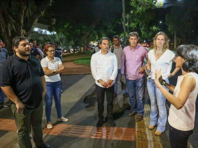 Prefeito retorna ao Centro para vistoriar obras e planejar inaugura&ccedil;&atilde;o do Reviva