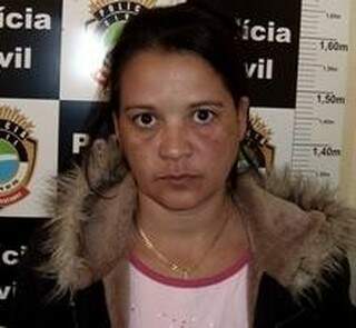 Rosângela teve prisão decretada na noite de ontem. (Foto: Polícia Civil)