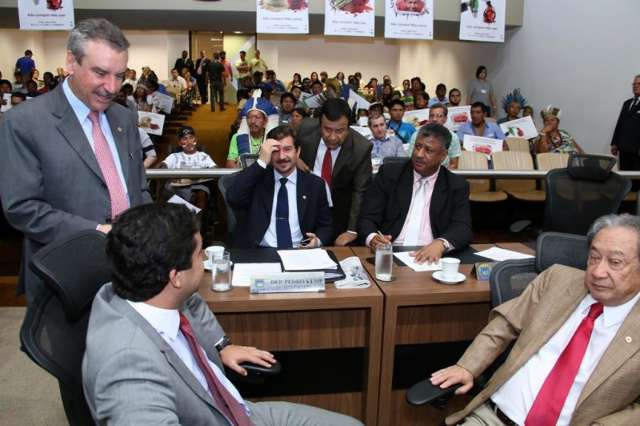 Deputados prop&otilde;em repasse da d&iacute;vida para demarca&ccedil;&atilde;o de terras em MS