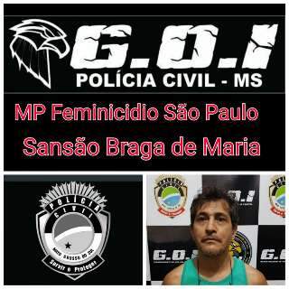 Condenado por feminicídio em SP é preso cinco anos depois em Campo Grande
