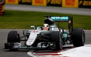 Inglês Lewis Hamilton liderou desde o início a prova e venceu o GP do Canadá (Foto: Getty Images)