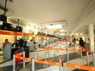 Aeroporto de Campo Grande; passagens área lideram alta inflacionária (Foto: André Bittar)